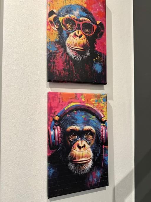 Moderne 50 Qm Unterkunft Monkey Rostock Zewnętrze zdjęcie